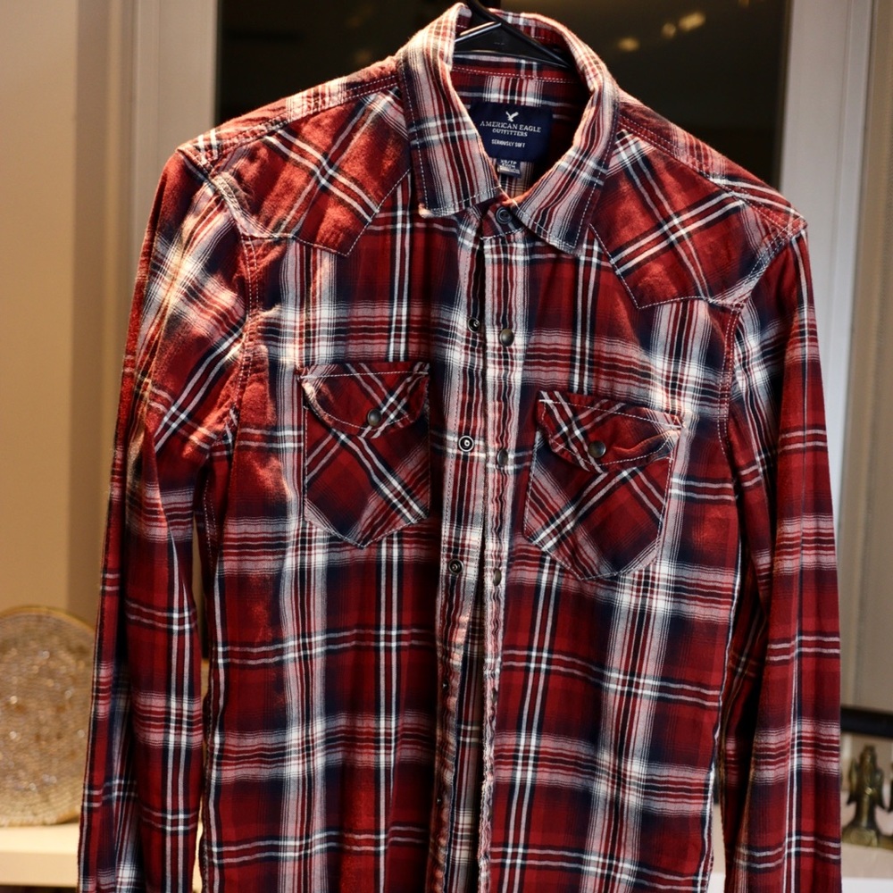 American eagle pearl snap